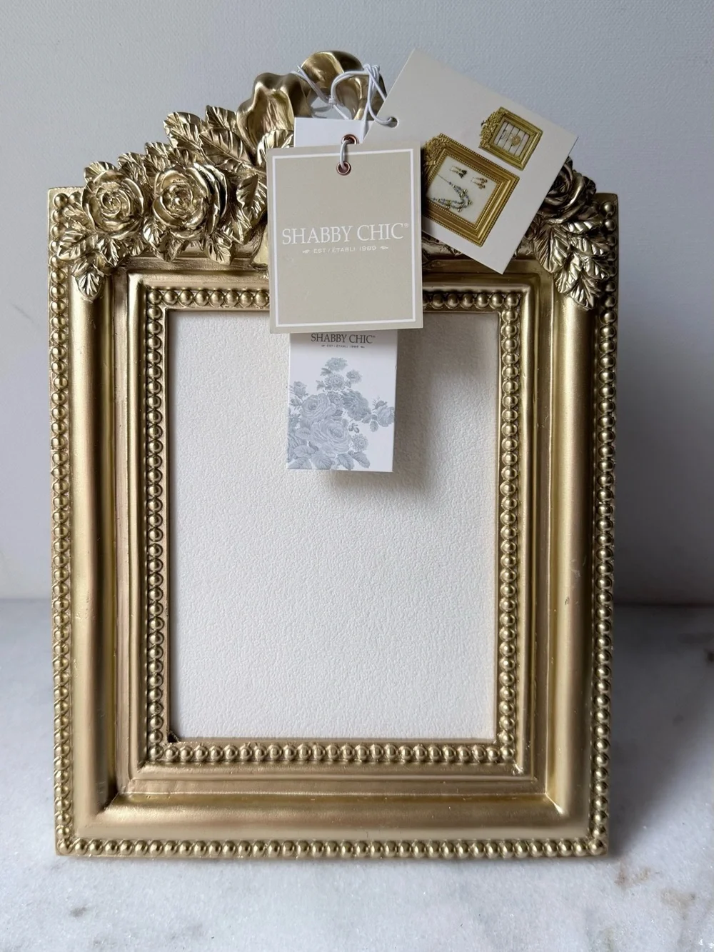 Earrings jewelry Holder Gold Wedding Display ornate Stand Frame antique style……